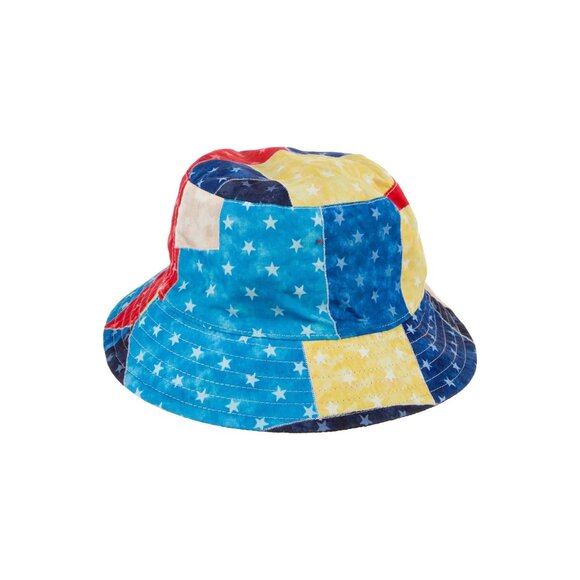 Kith Reversible Patchwork Star Print Bucket Hat - Picture 1 of 1